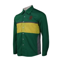 D266 Design colorblock long sleeve industrial uniform Industrial uniform manufacturer D266 Design colorblock long sleeve industrial uniform Industrial uniform manufacturer